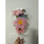 Cenderahati Bunga kawat dawai bulu konvo budget