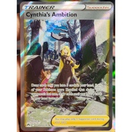 [KW2 Pokemon] [EN] Cynthia's Ambition Card - GG60/GG70 - Full Art Ultra Rare