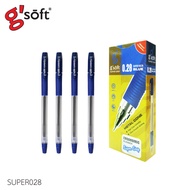 g'soft (จีซอฟท์) ปากกาลูกลื่นเจล 0.28 SUPER GRIP รหัส SUPER028