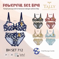My-Fashion TALLY BRA BH SET CD CELANA DALAM 712 SIZE 34-38 ADA KAWAT BUSA TIPIS CUP B TERLARIS DKI J