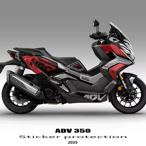ADV350 2025 Accessories Motorcycle Fairing Protection Graphic Kit for ADV 350 350 ADV Decal Sticker 