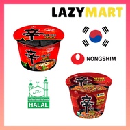 KOREA NONGSHIM SHIN RAMYUN BIG BOWL HALAL SHIN STIR FRY / SHIN RAMYUN