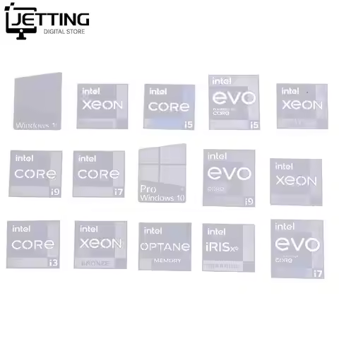 DIY Eleventh Generation 11th Generation Core I9 EVO I7 I5 Win10 Computer Sticker Notebook Label Lapt