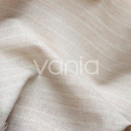 Vitrage AMARNA BEIGE FABRIC VANIA. CURTAIN FABRIC