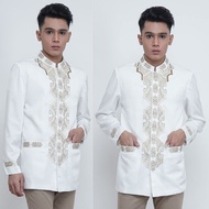 Premium Baju Kemeja Koko Bordir Tasikmalaya Katun Sutra Sultan Pria Dewasa Baju Kokoh Terbaru Pria