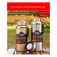 bottle water bottle Stainless Steel Car Portable Water Bottle 1 Liter Thermos