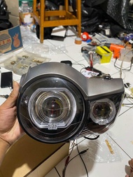 lampu depan biled tiger pece tiger revo full set tinggal pasang