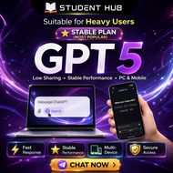 ChatGPT Plus GPT-5 | AI Productivity Tool | Personal Account | Full Warranty | AI Assistant for Work