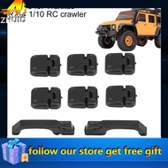 zhuida Tbest Car Door Handle  RC Hinges Handles Kits Compatible for 1:10 Crawler Brass De Defender A
