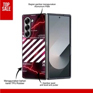 Custom TPU Rubber Case for Samsung Z Fold 7 6 5 4 3, Z Flip 7 6 5 4 3 Off White RK252