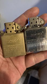 ZORRO 打火機 一對2只／$50