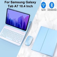 For Samsung Galaxy Tab A7 10.4 Inch Case, Detachable Keyboard Cover for Samsung Tab A7 SM-T500/T503/T505/T507/T509