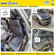 Superstar Cushion Proton Wira 1.3 Saloon / Aeroback Premier Leather Seat Cover