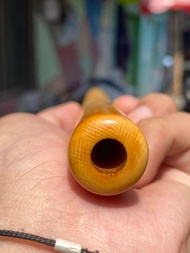 pipa gg asli lokal lawasan murni 19cm model pucuk tebal asli