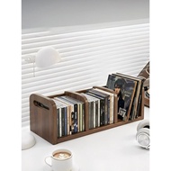 CD Rack Storage Creative Display Rack Desktop Compartment DVD Video Rack CD Locker Box Record Rack
