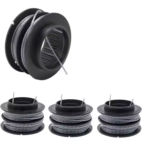 4 PCS Origal Greenworks Spool Compatible For 40v 60V 80V String Trimmer R0300207-00
