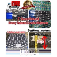 (FREE SHIPPING) TILAM QUEEN MATTRESS LUXURY REBOND 5INCH 6INCH HONEY MATTRESS