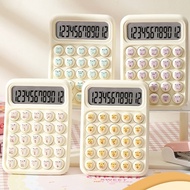 GB Adorable Bread Large Button Calculator LCD Large Screen Electronic Calculator 12 Digit Student Sp