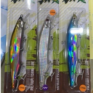 Strike Pro 25 New Color Breaking The Wind EG194XL Submerged Shore Casting Minnow Lure Three Hooks 83