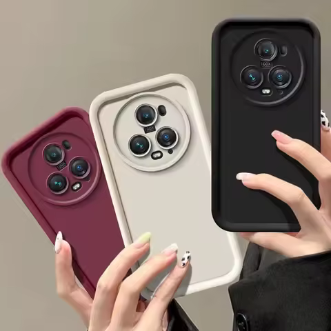 Candy Color Silicone Cover For Huawei Honor Magic 7 6 5 4 3 X70 X70i X60 X60i X50 X50i X40 X40i X30 