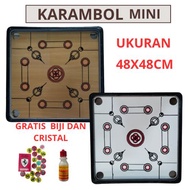 PAPAN KARAMBOL UKURAN L BESAR FREE BIJI KARAMBOL DAN KRISTAL