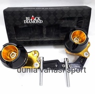 Original Forza 250 Black Diamond Exhaust Protector/ Exhaust Silencer