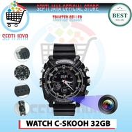 Kamera Watch Jam Tangan Pintar 1080P HD Spy Camera SmartWatch WATCHCS8GB Night Vision 8GB Memory