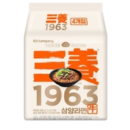 [Samyang] 1963 Premium Beef Ramyeon 131g × 4packs / Korean Instant Noodles / Spicy Beef Soup / Chewy