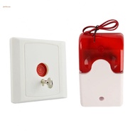 Sound Light Alarm Loud Notification Sound ABS Construction Audible Visual Alarm
