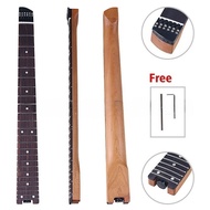 Headless Neck with String Lock 24 Fret Neck, Roasted Maple Electric Guitar Handle Rosewood Down with