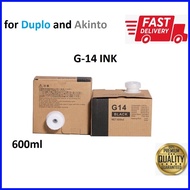 ☬ ▬ ♧ G14 G-14 G 14 ink for Duplo and Akinto duplicator machine