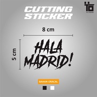 REAL MADRID CUTTING STICKER MADRID/MADRID