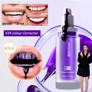 hismile teeth whitening v34 toothpaste colour corrector my smile ubat gigi Purple Stain Removal Dr R