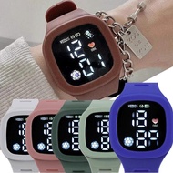 Outdoor Sports Electronic Watch New Led Digital Watch Silicone Strap Non-smart Women and Men Student Wrist Watches Wholesale