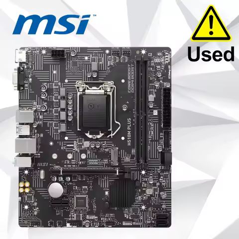 MSI H510M PLUS LGA 1200 DDR4 Only Support Intel 10th Motherboard