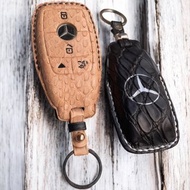 Mercedes-Benz 車鑰匙皮套 鱷魚鱷魚皮