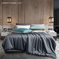 (Exclusive) Canopy Luxe Rivera Lyocell Tencel Quilt Cover Bed Set (880TC)