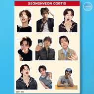 STICKER SEONGHEYEON CORTIS I KEONHO CORTIS I CORTIS KPOP I STICKER KPOP I STICKER CORTIS I STICKER S
