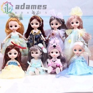 ADAMES Molly Girls' Doll Articulated Doll Diy Toy Child Toys Princess Dolls Toys Clothes Dress Up Gi