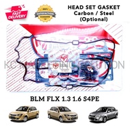 Head Top Set Gasket (Carbon Graphite / Metal Steel) Saga BLM FLX 1.3 1.6