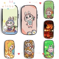 WINTE Labubu Pencil Cases, Cute Cartoon Large Capacity Labubu Pencil Bag, Gift Stationery Box