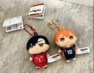 排球少年公仔 烏野 vs 音駒 日向翔陽 黑尾鐵朗 掛件 吊飾 
