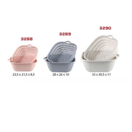 Bộ Thau Rổ Vuông Bộ Rổ Nhựa VIỆT NHẬT 3288/89/90 Kèm Thau Đựng Rau Củ Quả - TADAHOME