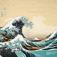 Musumi 20716-302 Furoshiki Furoshiki Large Size Approx. 41.3 inches (105 cm), Sumidagawa Fuji in Nam