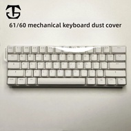 TOGAR plastic transparent keyboard dust cover: fits 87/104/61, AULA, Machenike, Mad Catz.​