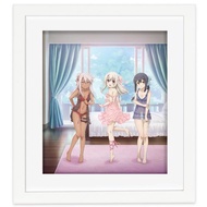 ＊小牆壁書店＊【日本代購 カーテン魂】Fate/kaleid liner 魔法少女☆伊莉雅 Fate/kaleid liner プリズマ☆イリヤ『伊莉雅/美遊/克洛伊(家居服)（複製相框畫）』