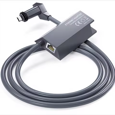26AWG Single Core Pure Copper 16 Pin Cable OD 6.5mm, Up to 1000Mbps High Speed Stable Wired Connecti