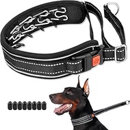 Mayerzon Martingale No Pull Dog Collar, Reflective Walking Collar for Large Medium Dogs Pitbull Belg