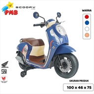 Pmb Motor Aki Scoopy Honda/ Mainan Motor Aki Anak Scoopy 999