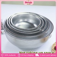 Stainless Steel Single Hook Drain Colander Basket Big Food Strainer Sifter Colander Strainer Sieve